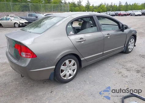 2006 Honda Civic Lx z USA, uszkodzony, nr VIN 2HGFA165X6H525119